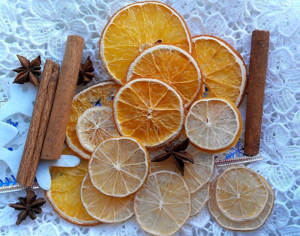 Как сушить апельсины для декора правильно и красиво